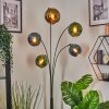 Koyoto Luminarias esféricas, Lámpara de pie Azul, dorado, Verde, 5 luces