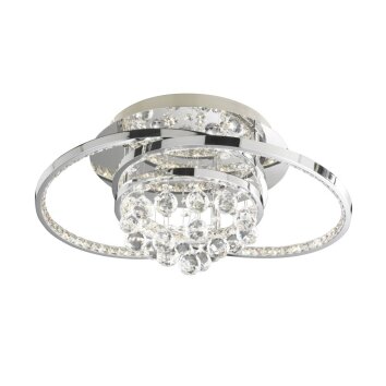 Wofi MEDLEY Lámpara de Techo LED Cromo, 1 luz Wofi MEDLEY Lámpara de Techo LED Cromo, 1 luz