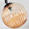 Chehalis Plafones, Luminarias esféricas 48.5 cm Colores ámbar, 3 luces