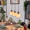 Bassagoda Lámparas suspendidas, Lámparas colgantes Crudo, Negro, 3 luces
