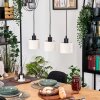 Bassagoda Lámparas suspendidas, Lámparas colgantes Crudo, Negro, 3 luces