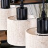 Bassagoda Lámparas suspendidas, Lámparas colgantes Crudo, Negro, 3 luces