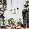 Bassagoda Lámparas suspendidas, Lámparas colgantes Crudo, Negro, 3 luces