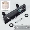 Bassagoda Plafones, Spot techo Negro, 2 luces