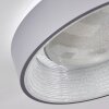 Lausanne Lámpara de Techo LED Blanca, 1 luz, Mando a distancia