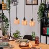 Granja Lámparas suspendidas, Lámparas colgantes Crudo, Negro, 3 luces