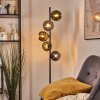 Koyoto Luminarias esféricas, Lámpara de pie 32 cm Azul, dorado, Verde, 5 luces