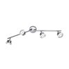 Wofi MORGAN Foco de techo LED Cromo, 4 luces