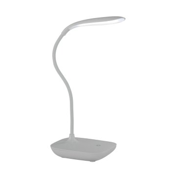 Wofi COLLO Lámpara de escritorio LED Plata, 1 luz