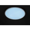 Lámpara de Techo WOFI LINOX LED Blanca, 1 luz, Cambia de color