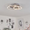 Mohlin Lámpara de Techo LED Níquel-mate, 1 luz