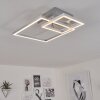Buren Lámpara de Techo LED Níquel-mate, 1 luz