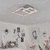 Buren Lámpara de Techo LED Níquel-mate, 1 luz