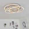 Buren Lámpara de Techo LED Níquel-mate, 1 luz