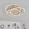 Buren Lámpara de Techo LED Níquel-mate, 1 luz