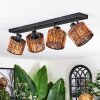 Cando Plafones, Spot techo Negro, 4 luces
