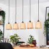 Lindberg Lámparas suspendidas, Lámparas colgantes Crudo, Negro, 5 luces
