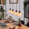 Bassagoda Lámparas suspendidas, Lámparas colgantes Crudo, Negro, 4 luces