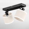 Bassagoda Plafones, Spot techo Negro, 2 luces