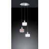 Lámpara Colgante WOFI CIARA Cromo, 3 luces