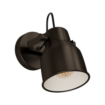 Eglo MITCHLEY Aplique Bronce, Colores crema, 1 luz