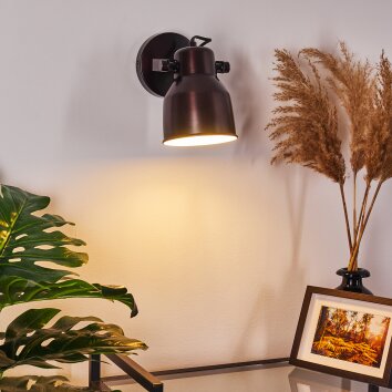 Presa Aplique Negro, 1 luz