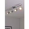 Wofi HOORN Lámpara de techo LED Cromo, 4 luces