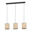 Lámparas Eglo BUTTERBURN Lámparas suspendidas Negro, 3 luces