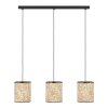 Lámparas Eglo BUTTERBURN Lámparas suspendidas Negro, 3 luces