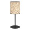 Lámparas Eglo BUTTERBURN Lámparas de mesa Negro, 1 luz
