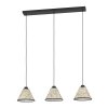Lámparas Eglo OXPARK Lámparas suspendidas Negro, 3 luces