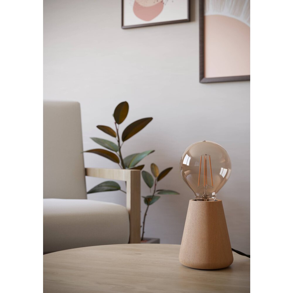 Lámparas Eglo ASBY Lámparas de mesa Marrón claro, 1 luz main product photo