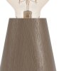 Lámparas Eglo ASBY Lámparas de mesa marrón oscuro, 1 luz