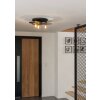 Lámparas Eglo LINTMILL Plafones, Apliques Latón, Negro, 3 luces