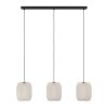 Lámparas Eglo BELGRAVE Lámparas suspendidas Negro, 3 luces