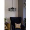 Lámparas Eglo GINESTRONE-Z Lámparas suspendidas LED Negro, 1 luz, Cambia de color