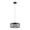 Lámparas Eglo GINESTRONE-Z Lámparas suspendidas LED Negro, 1 luz, Cambia de color