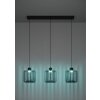 Lámparas Eglo GINESTRONE-Z Lámparas suspendidas LED Negro, 3 luces, Cambia de color