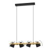 Lámparas Eglo HORNWOOD-Z Lámparas suspendidas LED Marrón, Negro, 4 luces, Cambia de color