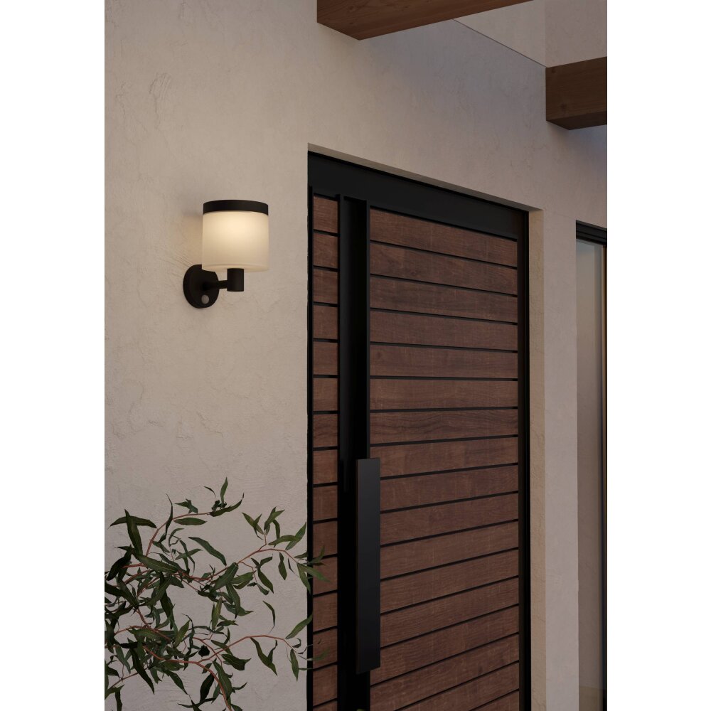 Lámparas Eglo PANTETE Lámparas solares LED Negro, 1 luz, Sensor de movimiento main product photo