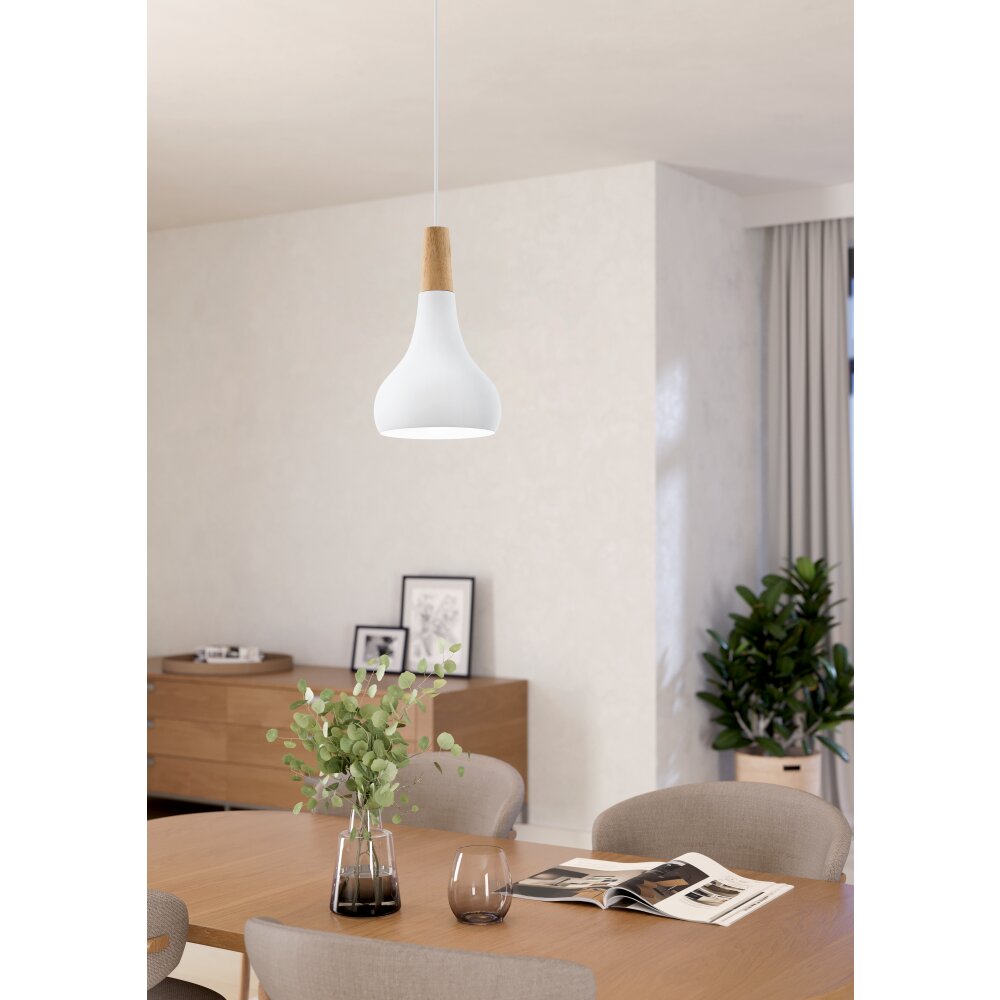Lámparas Eglo SABINAR Lámparas suspendidas Blanca main product photo
