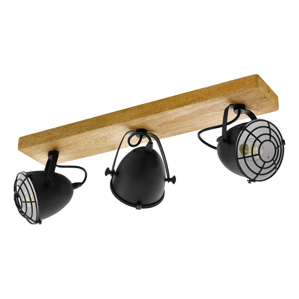 Lámparas Eglo GATEBECK Plafones, Spot techo Crudo, 3 luces main product photo
