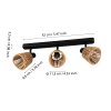 Lámparas Eglo KEELBY Plafones, Spot techo Negro, 3 luces