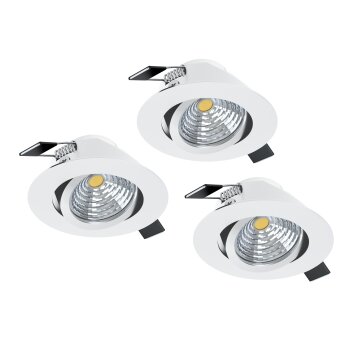 Lámparas Eglo SALICETO Empotrables LED Blanca