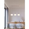 Lámparas Eglo SUMMERHILL Lámparas suspendidas Marrón, Blanca, 3 luces