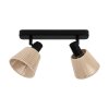 Lámparas Eglo SEAGARD Plafones, Spot techo Negro, 2 luces
