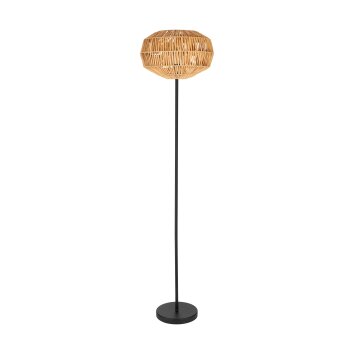 Lámparas Eglo SHELDON Lámpara de pie Negro, 1 luz
