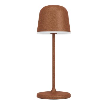 Lámparas Eglo MANNERA-S Lámparas de mesa LED Color óxido, 1 luz, Mando a distancia, Cambia de color