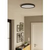 Lámparas Eglo ROVITO-R Plafones LED Negro, Mando a distancia