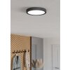 Lámparas Eglo EGLO Plafones LED Negro, Cambia de color